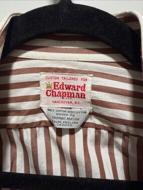 The Edward Chapman store was iconic on Granville St.  
Women's Button-Down Shrt